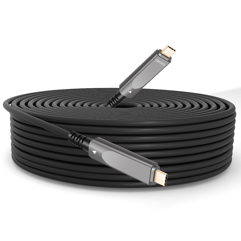 光纤Type-C数据线USB3.2gen2公对公10Gbps高速传输线PD100W快充线|undefined