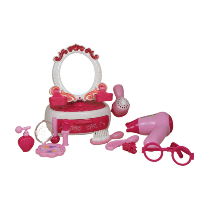 Juguetes caseros para niños, niñas, niños, regalos de cumpleaños, tocador de 3 años, conjunto completo, super grande, lindo