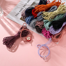 3mmС���AƤ��������ɫ�ߏ����ɾo�K�ֹ�DIY�lȦ�^�K�Ʒ�������l