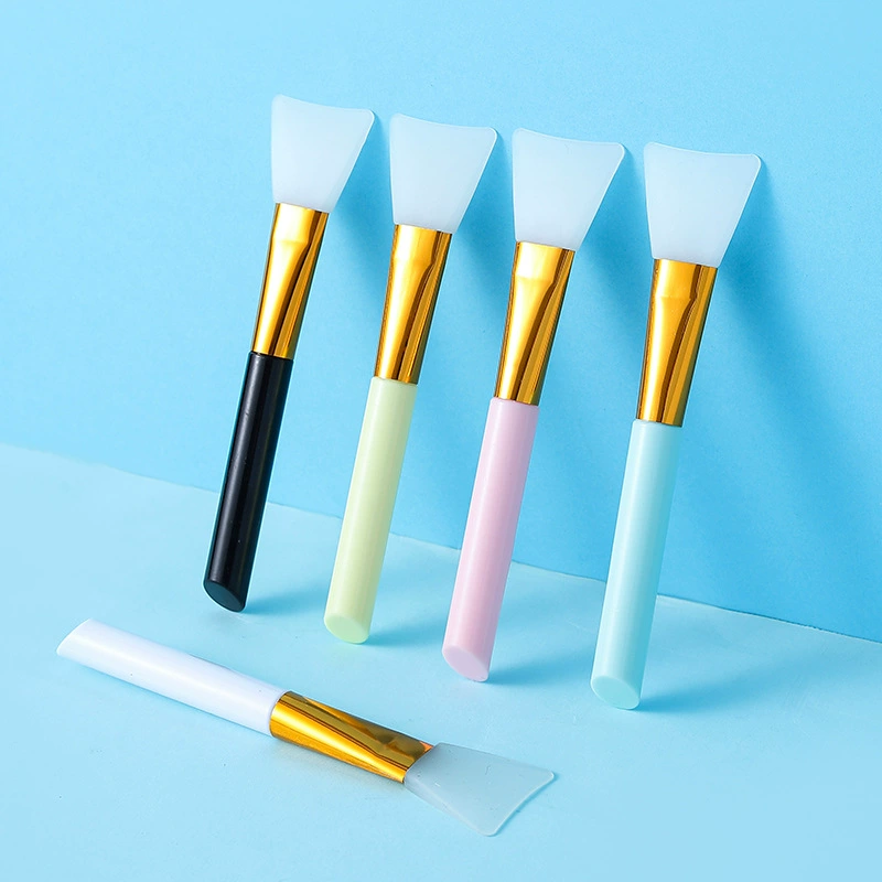 Face mask, silicone cosmetic soft brush, easy application