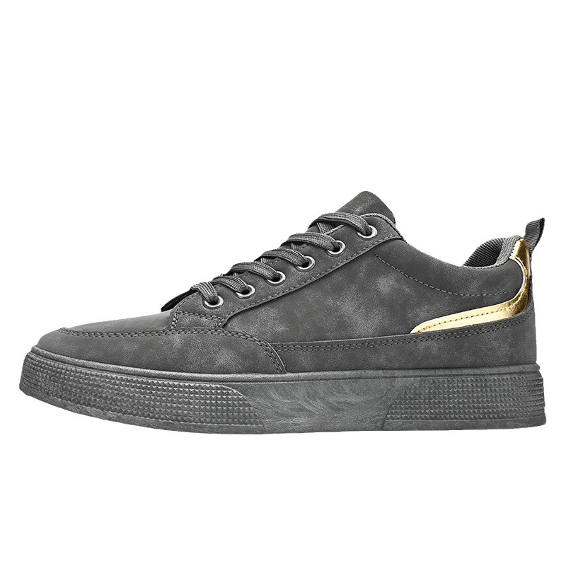 Zapatos de hombre primavera 2026 nuevos zapatos de protección laboral zapatos de skate antipatinación de trabajo tendencia universal zapatos deportivos casuales para hombres