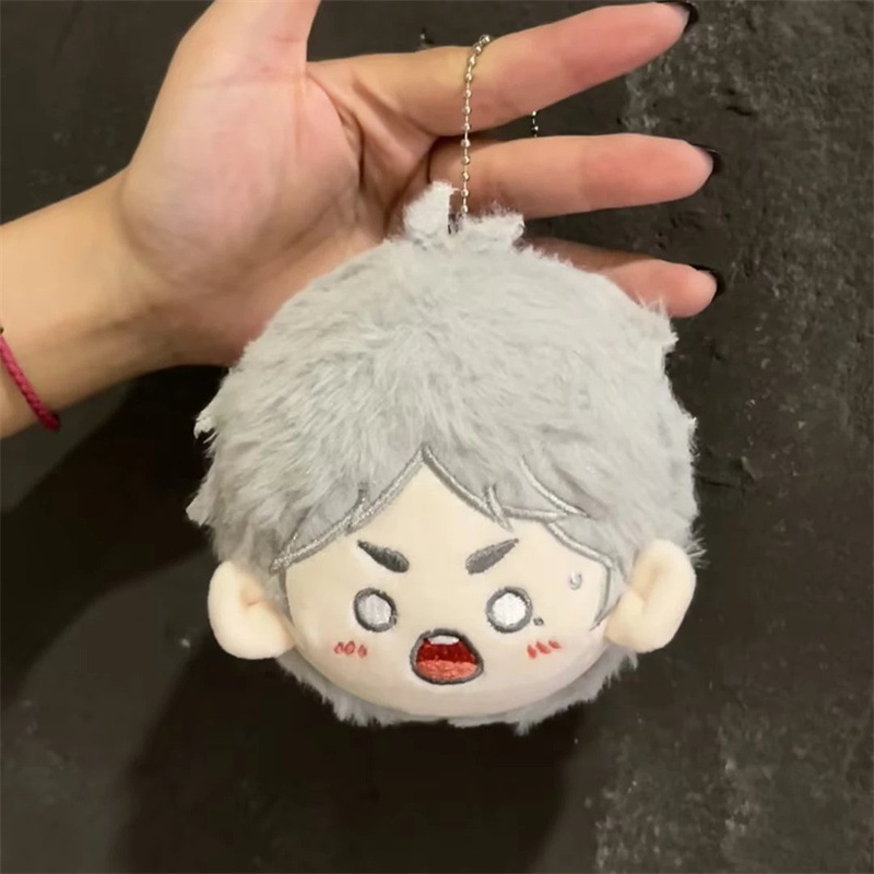 Voleibol, animación juvenil, juguetes de peluche periféricos, exhibición de cómics, muñecos colgantes, muñecos japoneses, bolas de masa de cabeza grande al por mayor