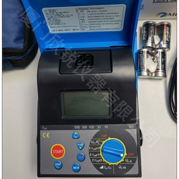 德国美翠METREL漏电开关测试仪MI2121