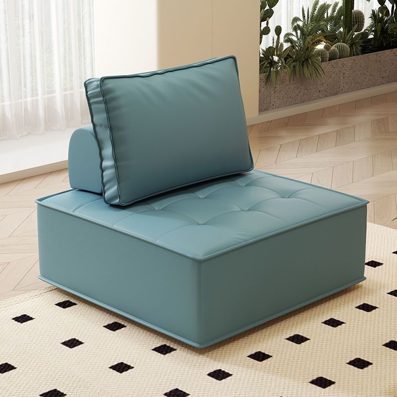 Bloqueo de tofu pequeño tipo de casa de alquiler dormitorio tatami estilo japonés una sola persona red red casual sofá de tela de tela de tela combinado