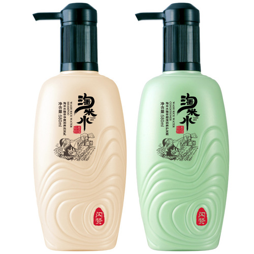 美妆日化用品闪赞淘米水臻萃净爽润养洗发乳批发洗发水护发素套装