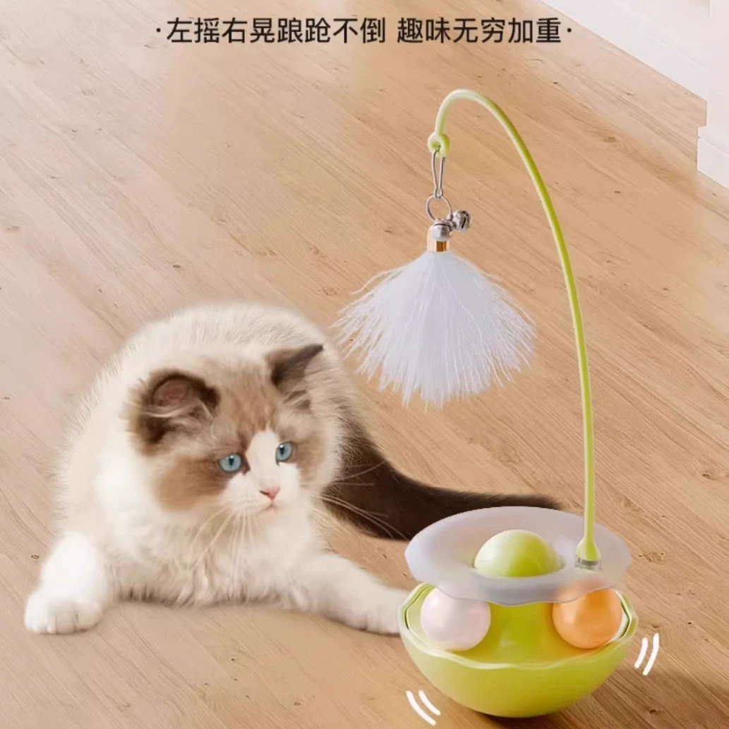 Игрушки для кошек, товары для домашних животных, вращающийся шарик, стакан, забавные игрушки для кошек и котят, пластиковая палочка для развлечения кошек, специально для кошек