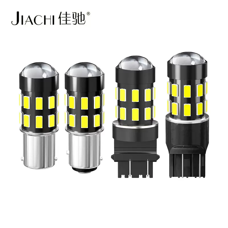 源头工厂汽车led角灯1156高亮透镜转向灯5630-24w倒车灯宽压灯泡