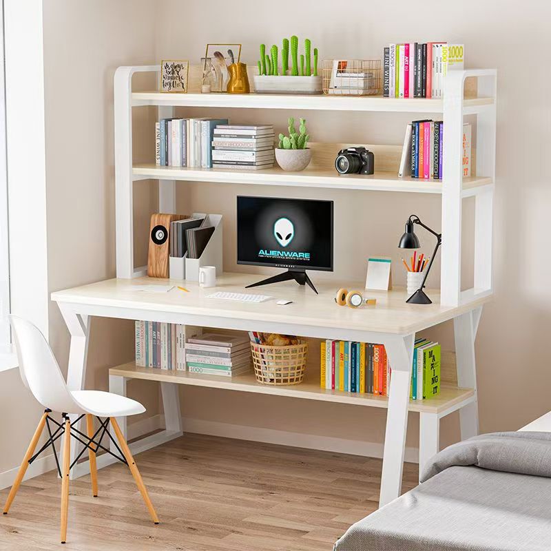 Desk, Computer Desk, Bookshelf Combination, Home Study Table, Simple Student Study Desk, Office Desk, Gaming Desk Desk, Computer Desk, Bookshelf Combination, Home Study Table, Simple Student Study Desk, Office Desk, Gaming Desk