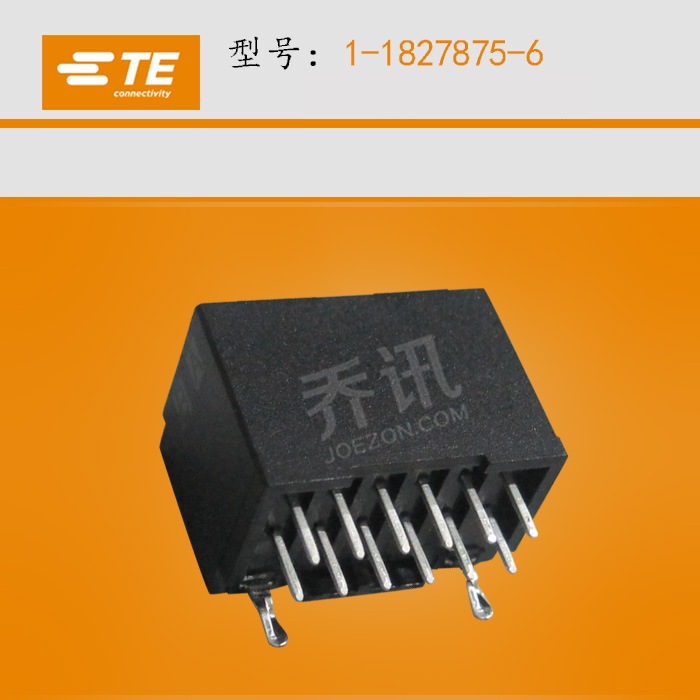 ����������1-1827875-6  TE����˫��12λTE/̩�ƺ�ɫ�Ӳ��