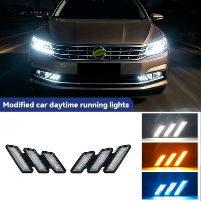 Gündüz işıqları Mustang, dynamic flowing light in white