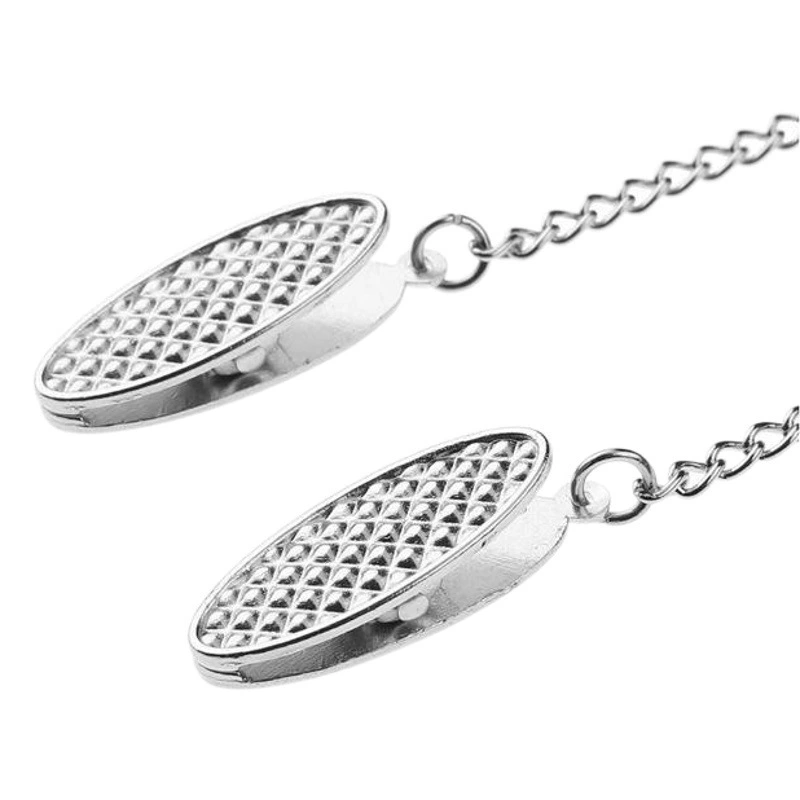 Трансграничный Ресторан Королевский зажим для салфеток ожерелье ребенок слюна клип простой нагрудник зажим для ткани маска цепи