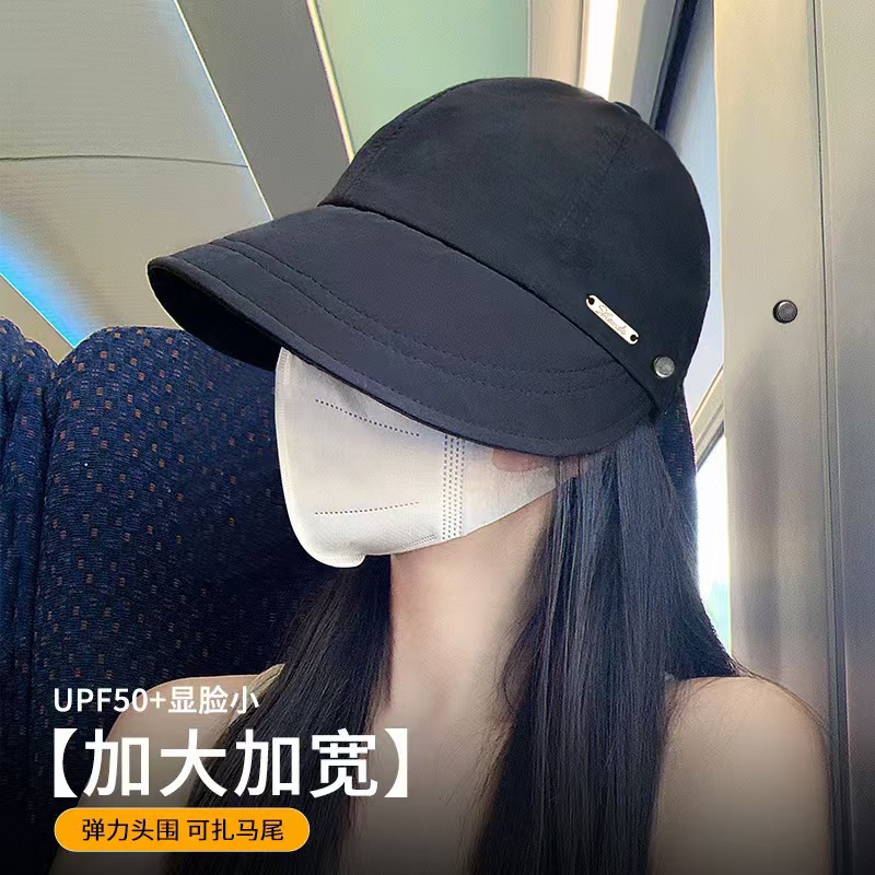 Spring summer foldable sun hat solar-powered