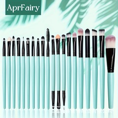 新商品の現物20本の目の部分の化粧はアイシャドーをブラシして眉毛をブラシします。