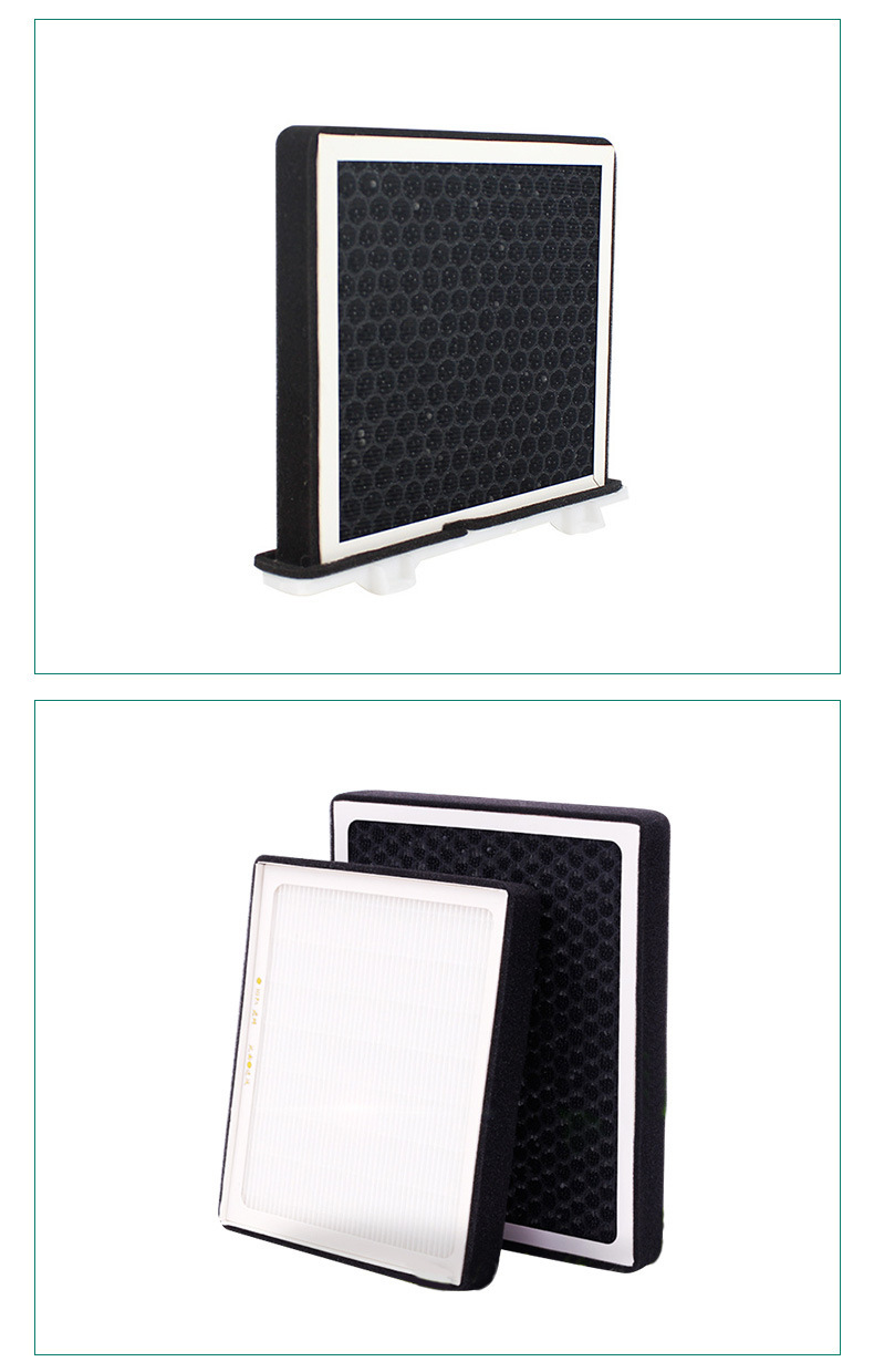 Car Activated Carbon Air Conditioning Filter Element Fresh Air System High-Efficiency Hepa Filter Element Air Purifier Pm2.5 Filter