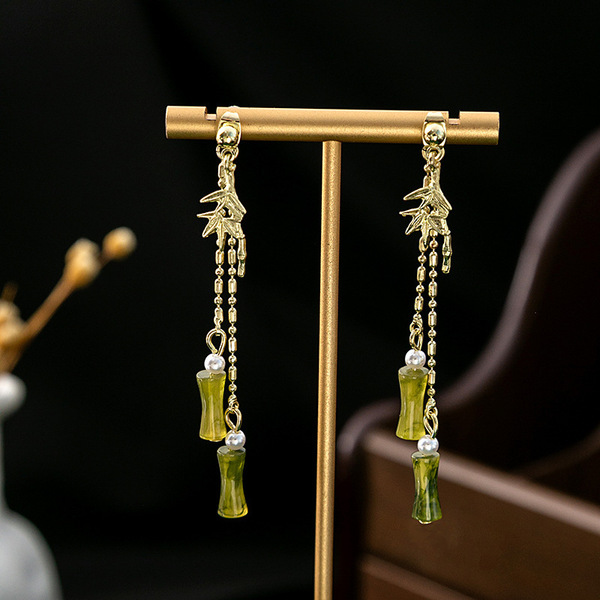 Retro ethnic earrings