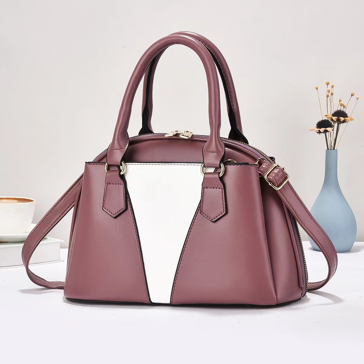 Temperamento versátil nuevo bolso coreano de moda mujer hermoso bolso de hombro bolso de mujer bolso de mujer bolso grande