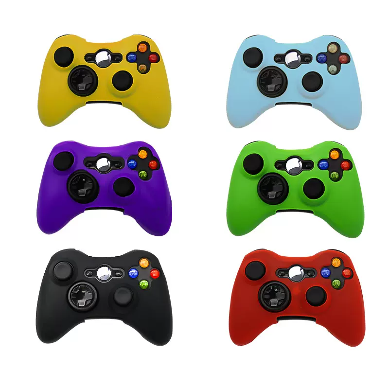 XBOX360硅胶套 XBOX 360保护套 xbox360游戏手柄保护壳 现货供应