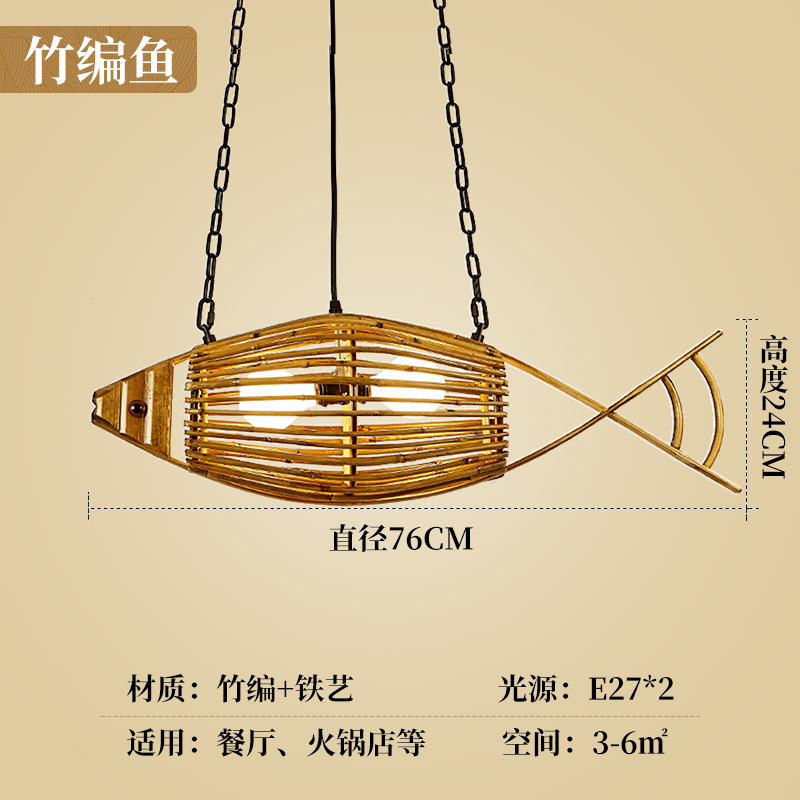 Lámparas de pared de bambú bar de comedor simple candelabro silencioso japonés estilo chino Zen dormitorio decoración de vestíbulos de arte lámparas