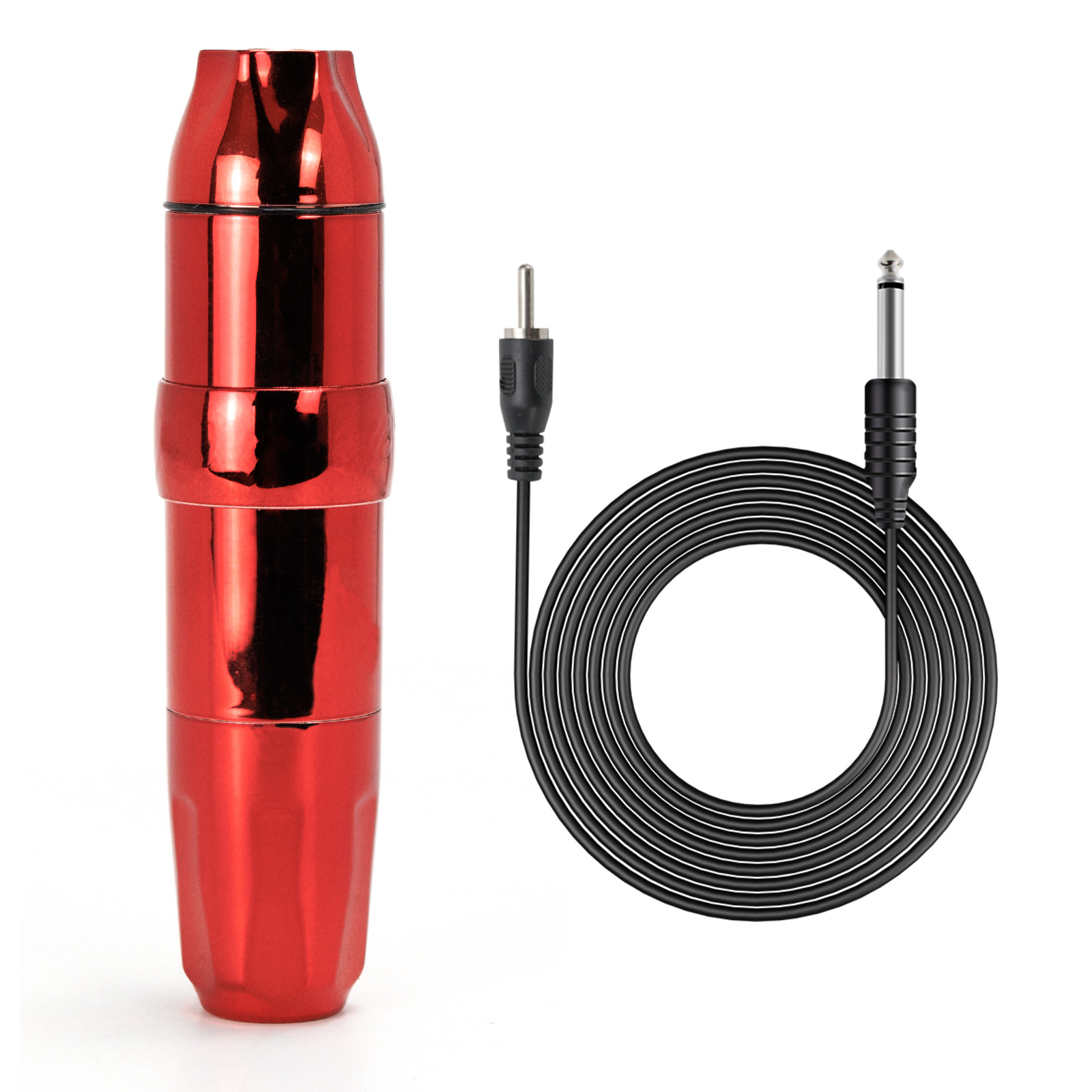 Máquina de tatuaje de motor de cohete línea de corte para principiantes equipo de tatuaje de niebla máquina todo en uno Xia 'an pluma de plástico de tatuaje de motor