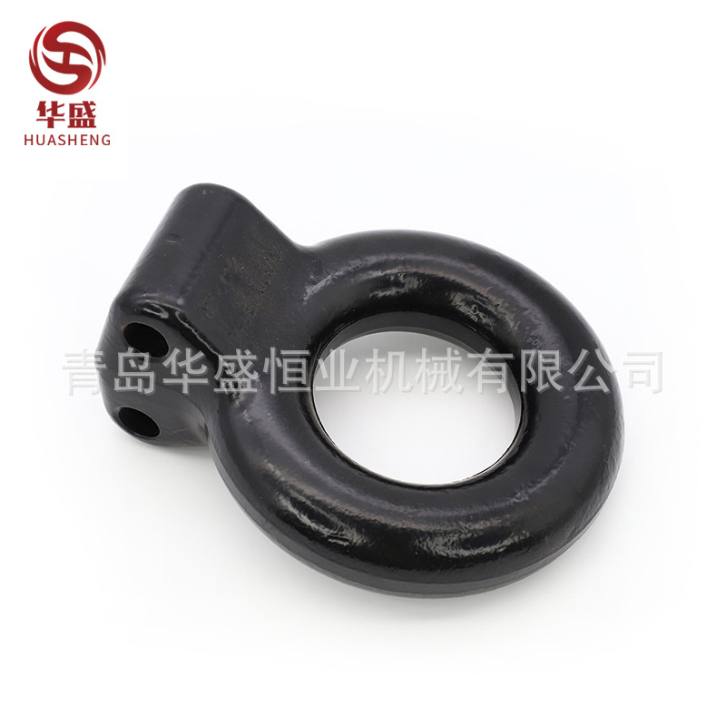 牵引环汽车螺栓固定环锻造环拖车环 锻造碳钢牵引环 越野车户外