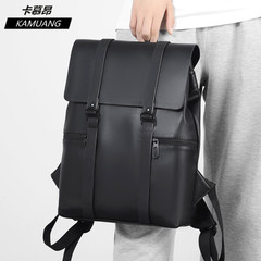 ファッションブランドの高級な質感の革のリュックサックの女性の防水旅行の通勤コンピュータのリュックサックの男女の大学生のglカバン