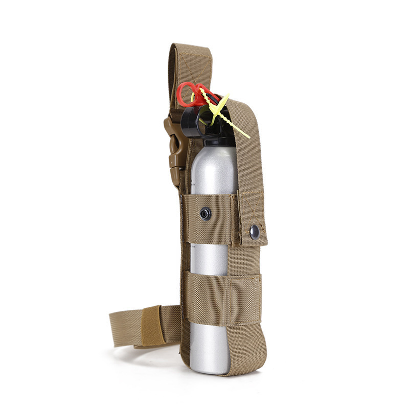 Tactical Leg Spray Cosmetics Bag Handheld Fire Extinguisher Loading Sleeve Multifunctional Leg Bag Sports Water Bottle Water Kettle Leg Bag