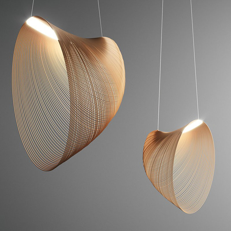 Japanese Style-Quiet Style Special-Shaped Wooden Chandelier Nordic Style Creative Minimalist Style Living Room Dining Room Cafe Decorative Lamps Japanese Style-Quiet Style Special-Shaped Wooden Chandelier Nordic Style Creative Minimalist Style Living Room Dining Room Cafe Decorative Lamps