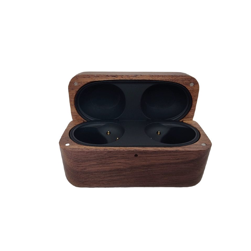 Adecuado para Sony WF-1000XM5 auricular Bluetooth madera maciza funda protectora real inalámbrico auricular al por mayor