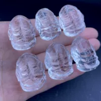 Натуральный белый кристалл слон аксессуар DIY бразильский белый кристалл аксессуар скульптура белый кристалл ручной дизайн diy