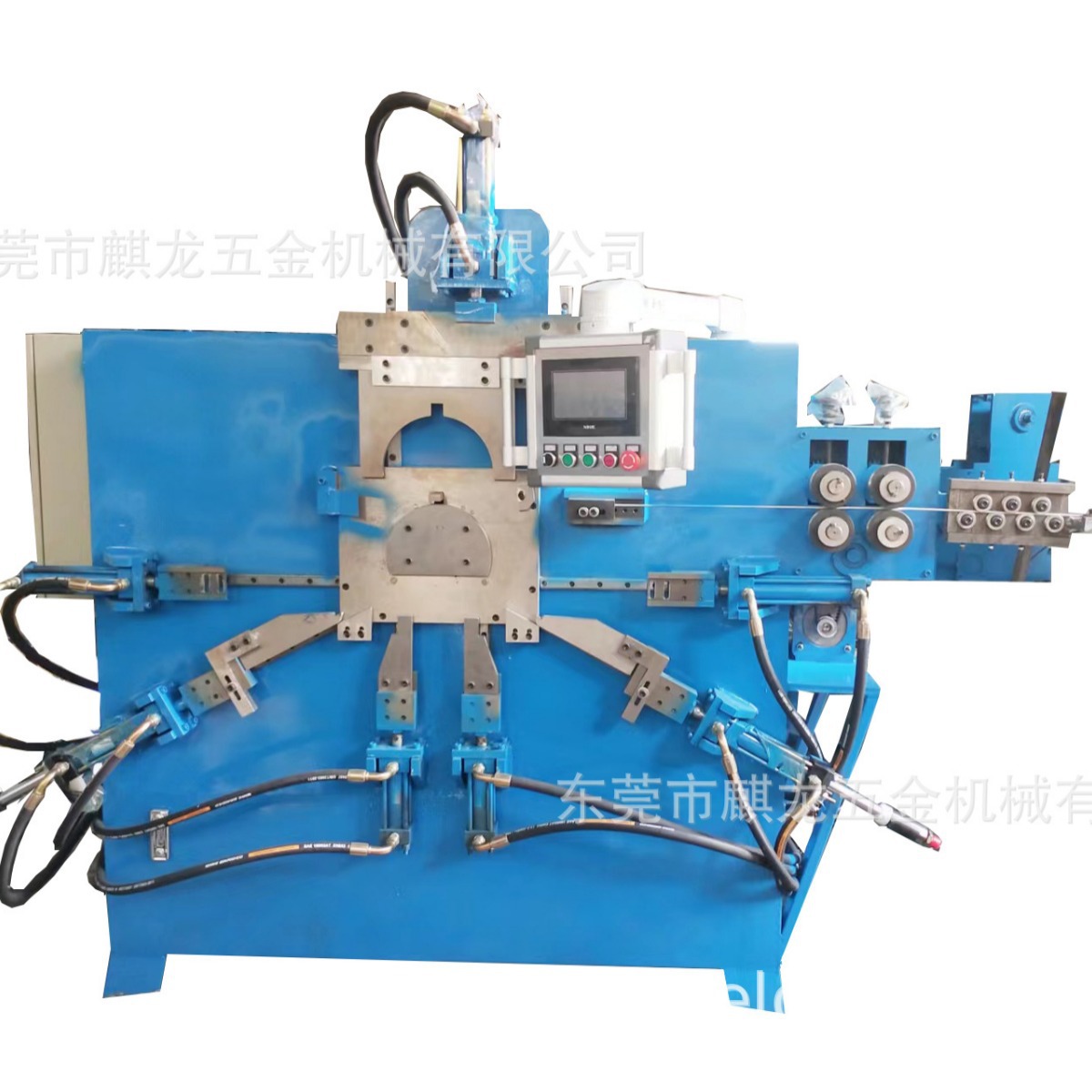 源头厂家塑料桶提手弯线机铝桶提手把锻压机钩机线材提手成型机