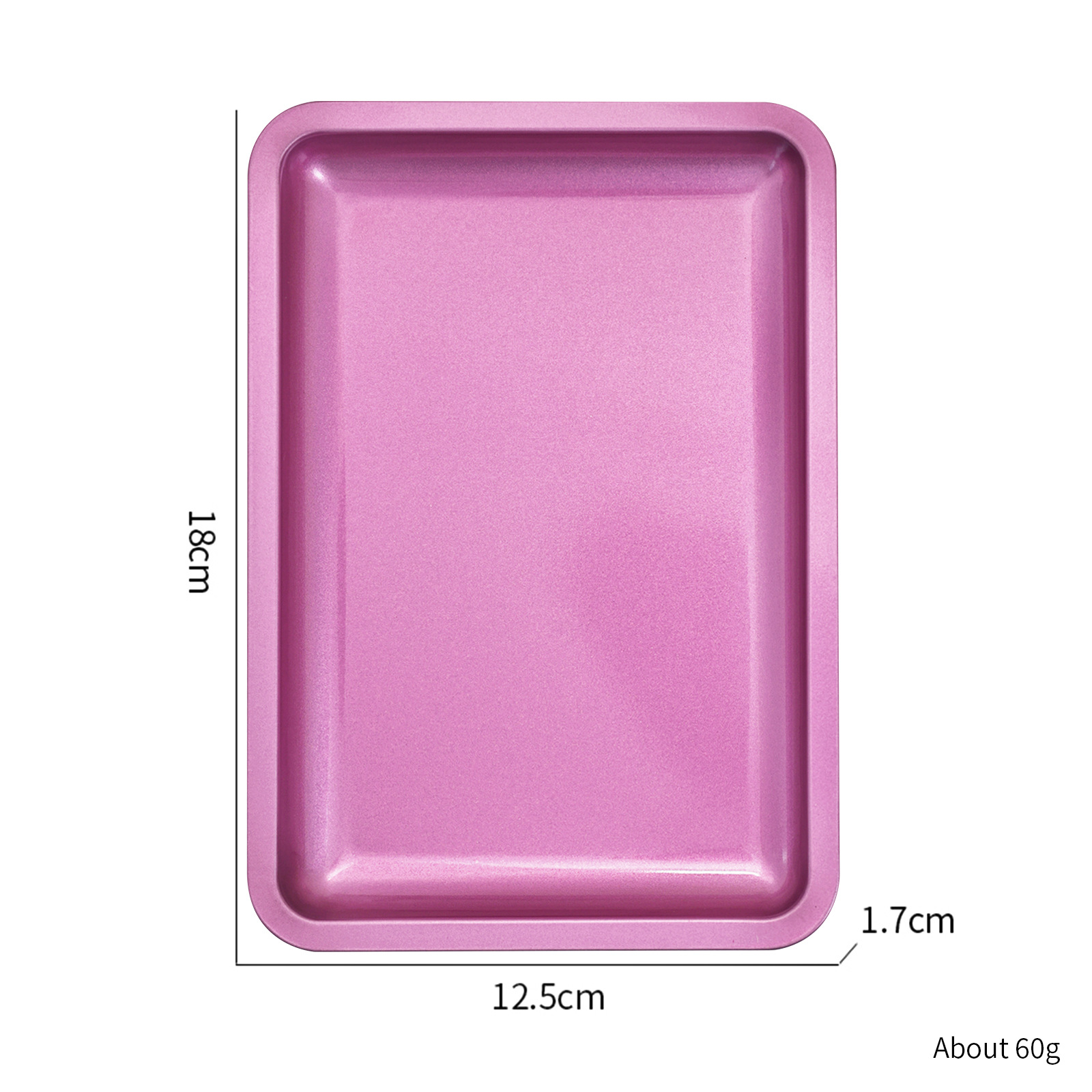 Metal pallet-rose red