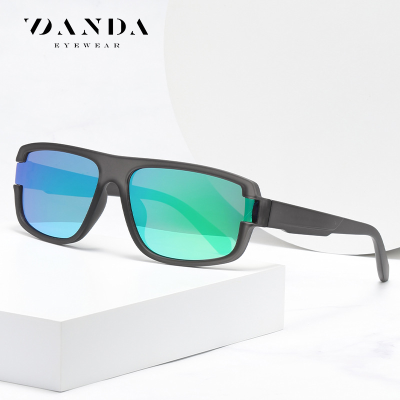 Gafas de sol polarizadas de moda europea y americana gafas de sol de marca de moda coloridas de los hombres TR7536 conductor conducción gafas de sol antideslumbrantes