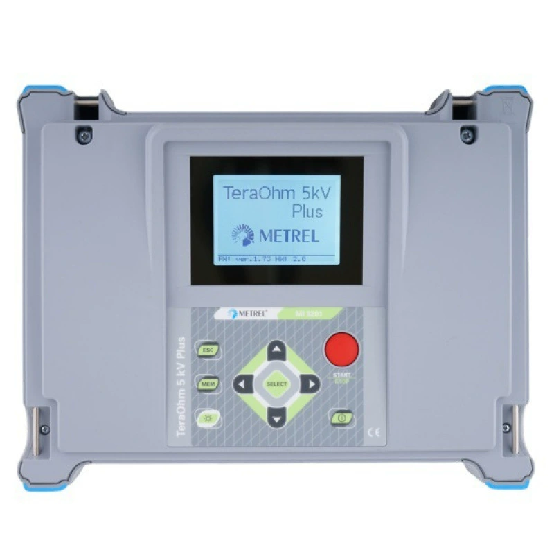 Оригинальный немецкий тестер сопротивления изоляции METREL MI3201 5 кВ 5 мА цифровой мегаомметр высокого напряжения