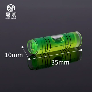 10*35mm高精度水平尺小型迷你可携带1000件包邮亚克力测量水平泡