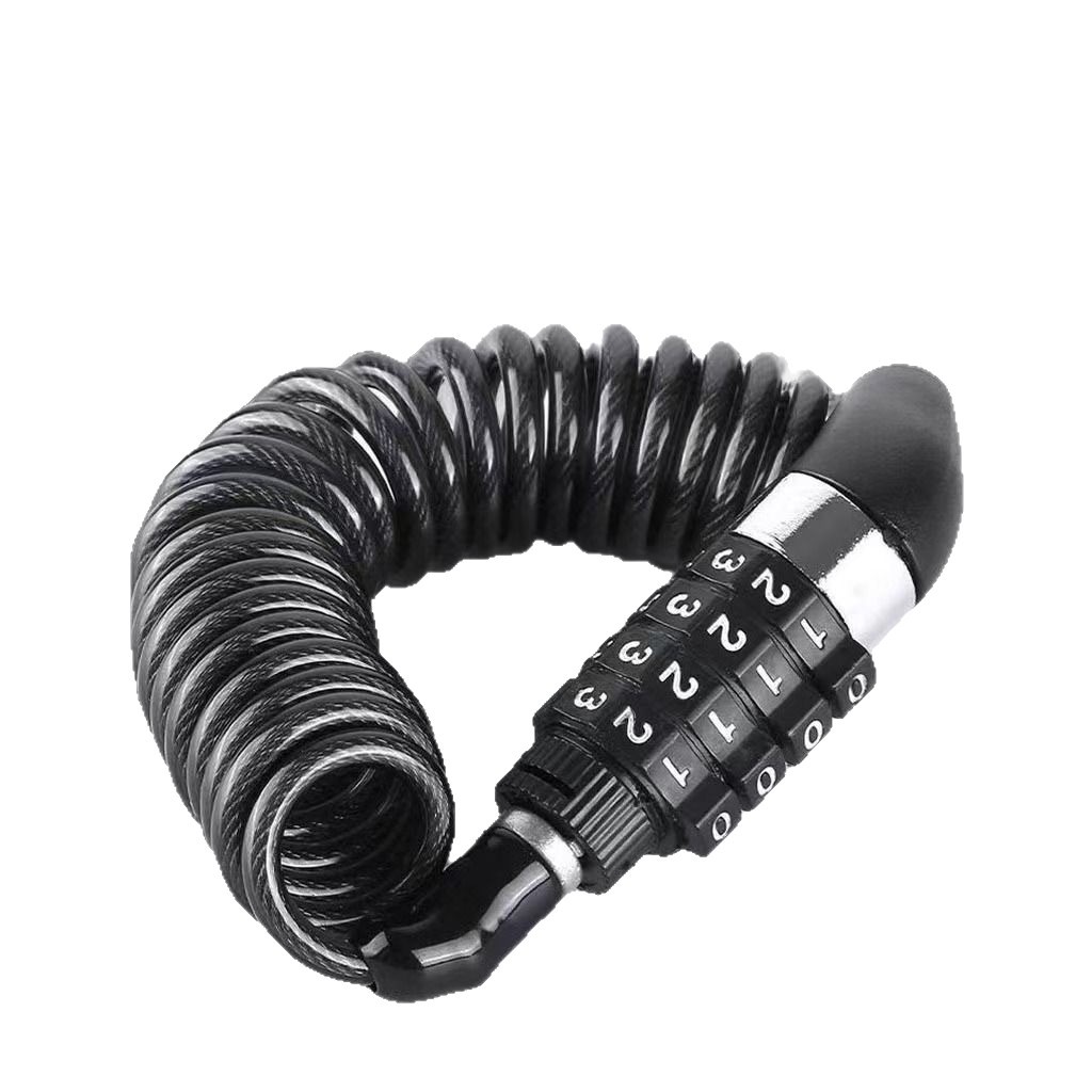 Mountain Bike Password Lock, Helmet Lock, Motorcycle Anti-Theft Portable Lock, Electric Vehicle Mini Wire Lock, Bicycle Lock