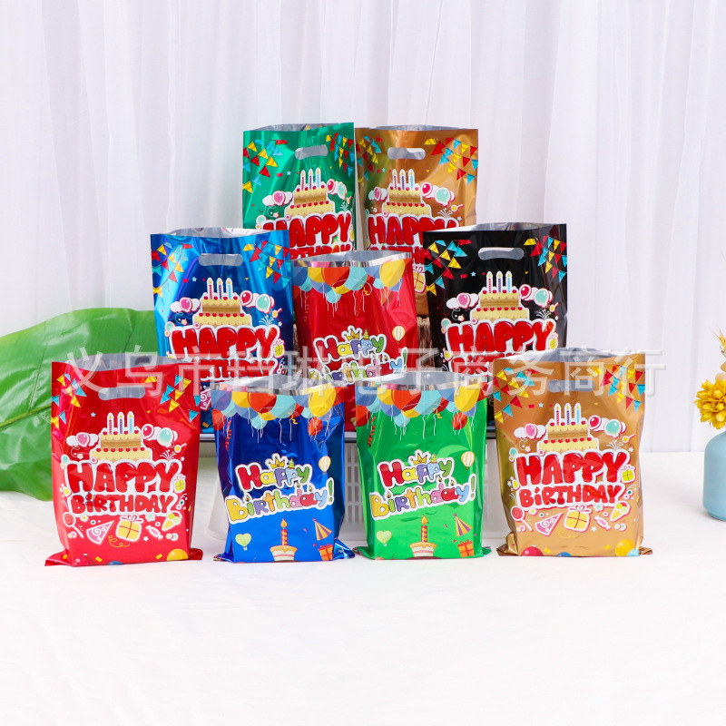Bolsas de regalo navideñas, diseño manzana, fiestas