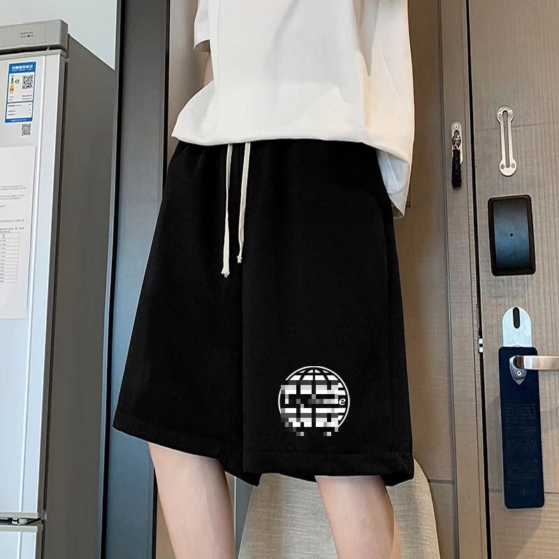 2026 Summer New Straight-Leg Sports Shorts, Korean Style Trendy Loose Casual Pants, Plus Size Men's Pants, Extra Large 2026 Summer New Straight-Leg Sports Shorts, Korean Style Trendy Loose Casual Pants, Plus Size Men's Pants, Extra Large