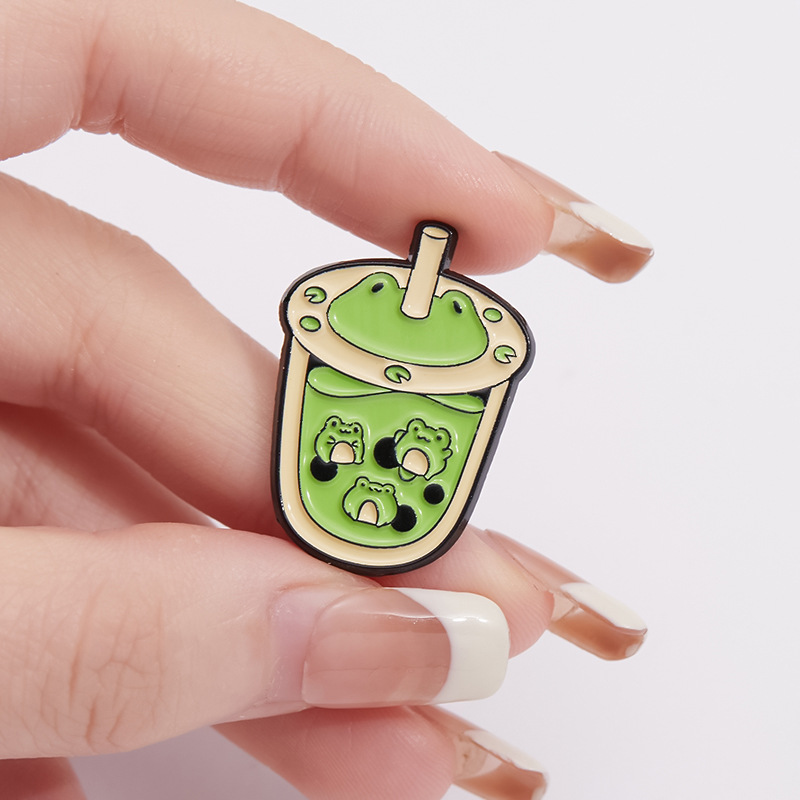 6g Weight Brooches Classification Holiday, Daily Occasion Zinc alloy Material Animal, Cup Pattern Unisex Gender Plating Design Cute Style Cute Pin Animal Cup Zinc Alloy Plating Unisex Brooches 2