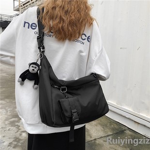 Tooling bag new autumn and winter nylon composite cloth waterproof wear-resistant anti-scratch brand accessories fashionable shoulder crossbody motorcycle bag