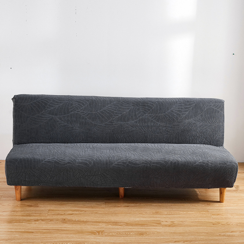 Thickened Embossed Sofa Bed Cover, Sofa Slipcover with Three-Dimensional Jacquard, Armless, Full Cover for Cross-Border E-Commerce