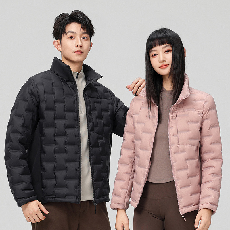 2025 Winter Warm Lightweight down Jacket for Men and Women Lightweight Stand Collar Portable Liner White Duck down Warm Jacket