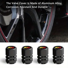 适用于汽车轮胎气门嘴帽铝合金装饰气门嘴帽盖个性logo气门帽通用