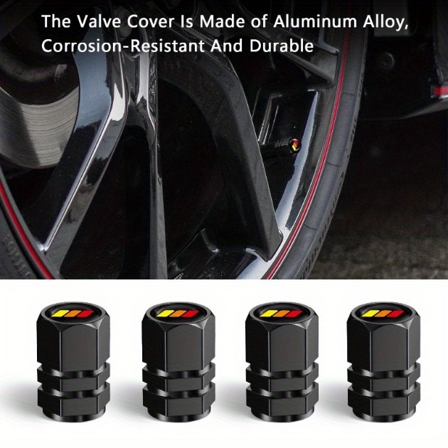 适用于汽车轮胎气门嘴帽铝合金装饰气门嘴帽盖个性logo气门帽通用