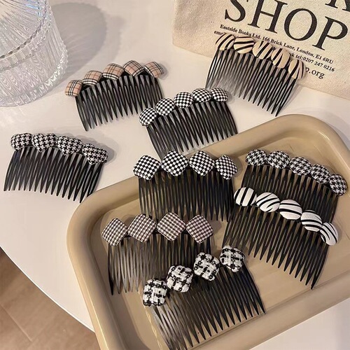 Back of the head hair fragment magic children's hair comb clip Korean version bangs comb hairpin head accessory trending  new style