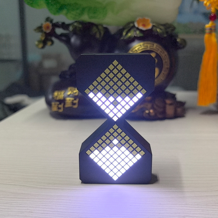 電子砂時計子供学生タイマー家庭用小型砂時計重力感知デスクトップ解凍発光砂時計|undefined
