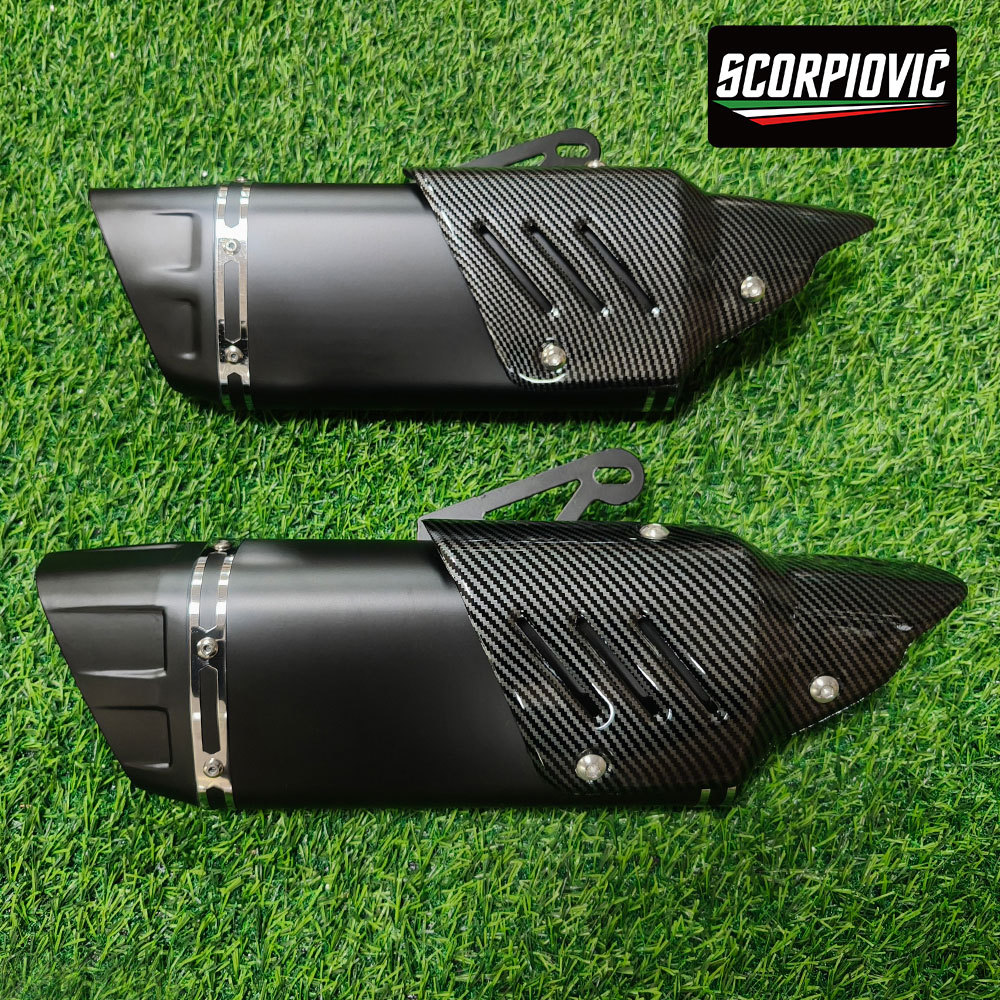 K10 Tail General Exhaust Pipe 51MM Non-destructive Installation CBR650R ZX4R 800 321R 250RR