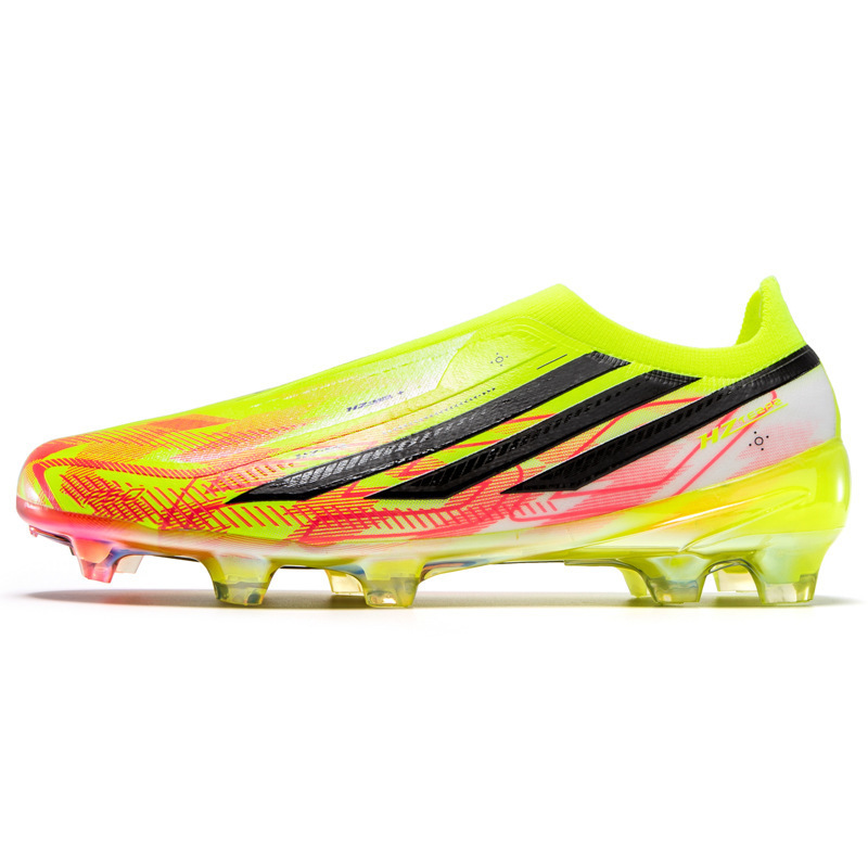 Zapatos de Fútbol para Entrenamiento de TPU y Gamuza Ligeros y de Corte Bajo para Césped Natural y Artificial