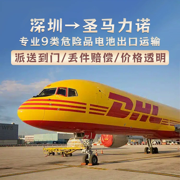 Литиевая батарея Гуанчжоу в Сан-Марино DHL экспресс авиадоставка морские перевозки полный контейнер LCL двойное оформление доставка от двери до двери DDP