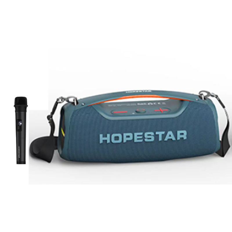 HOPESTAR-A60ワイヤレスbluetoothスピーカーの大出力100W大音量屋外携帯防水ストラップ携帯|undefined