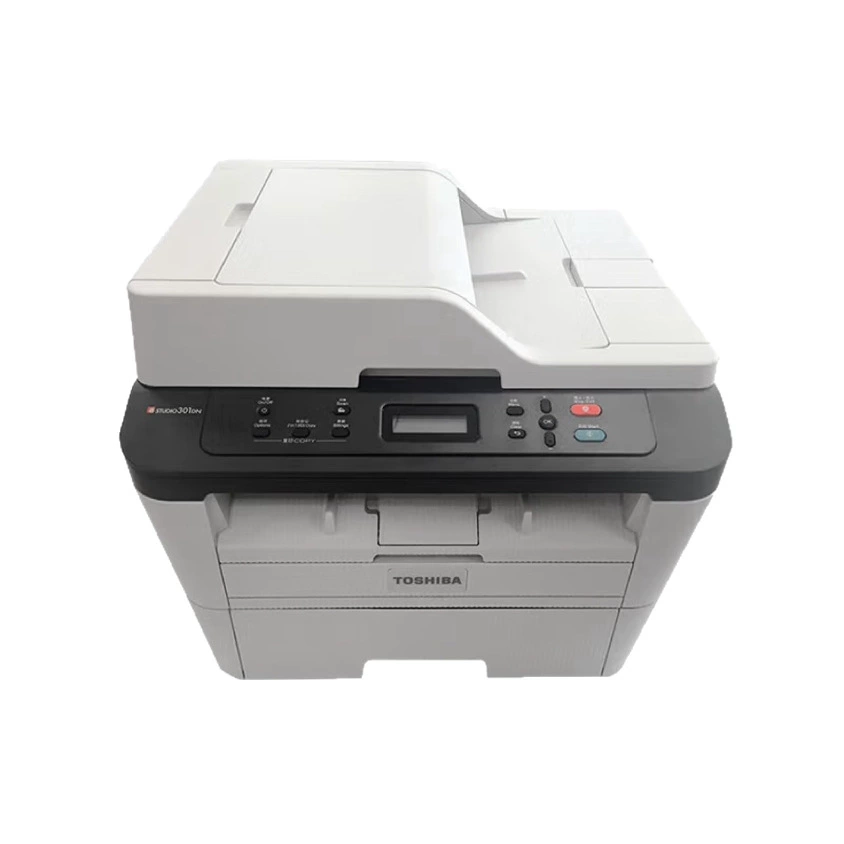 Toshiba 302DNFA4 черно-белая копирование сканирование факс все-в-одном четырехвекторный коммерческий офисный лазерный принтер